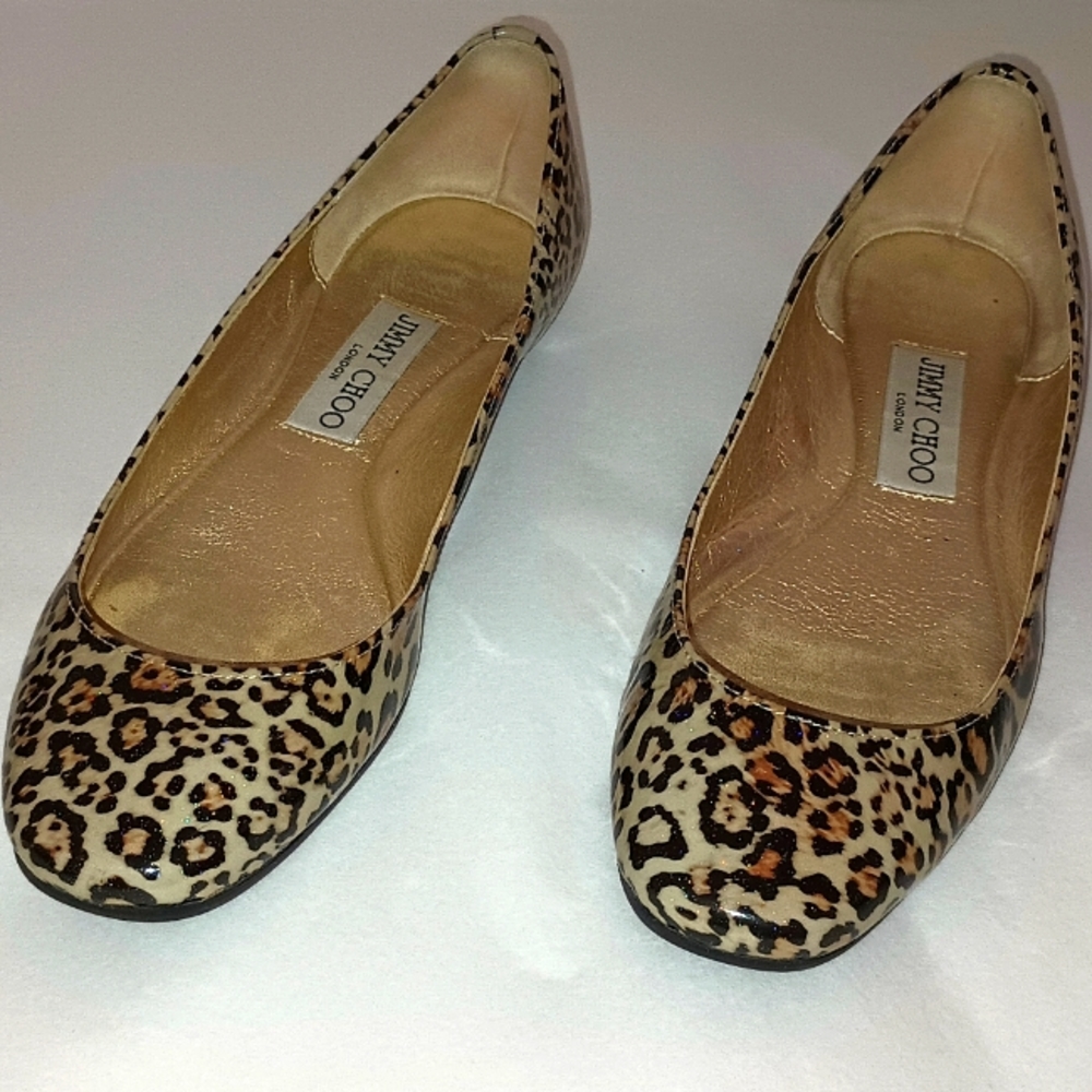 Jimmy Choo Leopard Print Women's Shoes